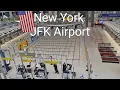 New York JFK Airport walking tour Terminal 1 NYC