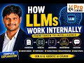 How LLMs Work Internally Tokenization Embeddings Transformers Context Window GenAI Course