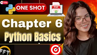 Chapter 6 One-Shot Python Basics