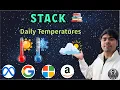 LeetCode 739 Daily Temperatures Monotonic Stack in Python AlgoYogi