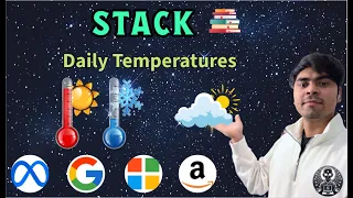 LeetCode 739 Daily Temperatures Monotonic Stack in Python AlgoYogi