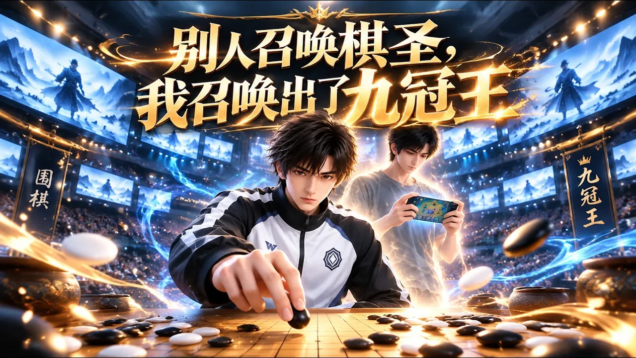 别人召唤棋圣,我召唤出了九冠王