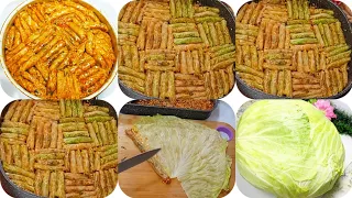 طريقة عمل محشى الكرنب بكل احترافيها 