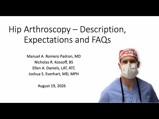 Hip Arthroscopy - Description, Expectations, and FAQs