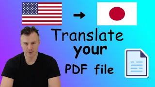 How to translate PDF to Japanese language with DocTranslator com