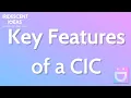 Legal Structures Key Features of a CIC