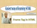 Frame and frameset Tag in HTML Tutorial
