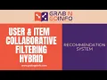 Hybrid Recommendation System Using User-based and Item-based Collaborative Filtering