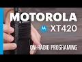 Download Lagu Motorola XT420 Walkie-Talkie - Programming Without CPS