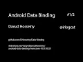 Android Data Binding-Davud Hosseiny