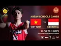 (BASKETBALL BOYS) INDONESIA VS VIETNAM (ASEAN SCHOOLS GAMES 2025)