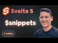Svelte 5 Snippets