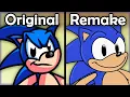 Download Lagu SONIC SEZ: Original VS Redone | FNF Mods