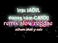Download Lagu DJ REMIX SLOW REGGAE LAGU LAWAS | ALBUM EBIET G ADE