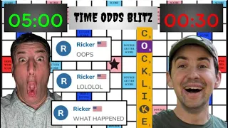 Time Odds Blitz Scrabble Vs Eric Goldstein PURE CHAOS 