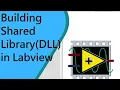 LabVIEW in Tamil - Building Shared Library DLL in labview