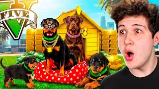La VIDA de CHOP en GTA 5! 🐶🦴 (Película)