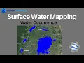 Surface Water Mapping Water Occurrence on Google Earth Engine