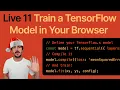 Live Training Models in TensorFlow js Web Coding 101 Loading ResNet50 from TensorFlow Hub