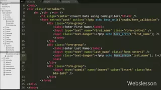 6 Codeigniter Tutorials Insert Data into Mysql Database Table