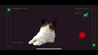 App for creating voxel models Available on TestFlight https testflight apple v5XPX3T0