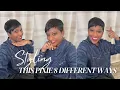 Pixie Hair Tutorial 8 Quick Change Styling Ideas No Heat