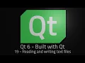 Qt 6 - Episode 19