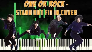 Download ONE OK ROCK - Stand Out Fit In PIANO COVER (ACOUSTIC INSTRUMENTAL KARAOKE NO LYRIC \u0026 VOCAL) MP3