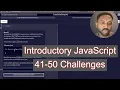 Step-by-Step FreeCodeCamp JavaScript Tutorial 41-50 Easy Beginner Challenges