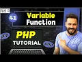 Php Tutorial in Hindi Variable functions