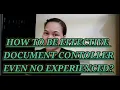 HOW TO BE AN EFFECTIVE DOCUMENT CONTROLLER EVEN NO EXPERIENCED