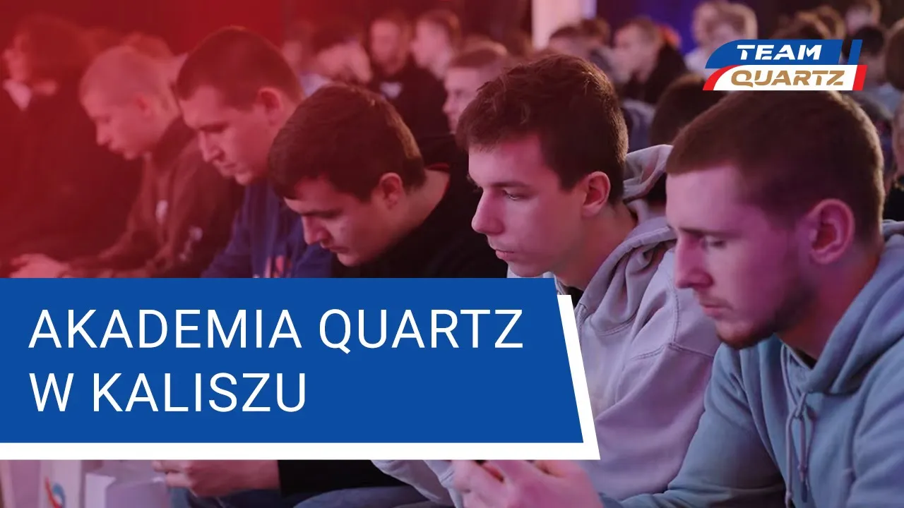 Akademia Quartz w Kaliszu | Adam Klimek, Andrzej Husiatyński | TotalEnergies Polska : Youtube video player