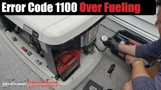 Generac Generator Error Code 1100 Solved Over Fueling AnthonyJ350