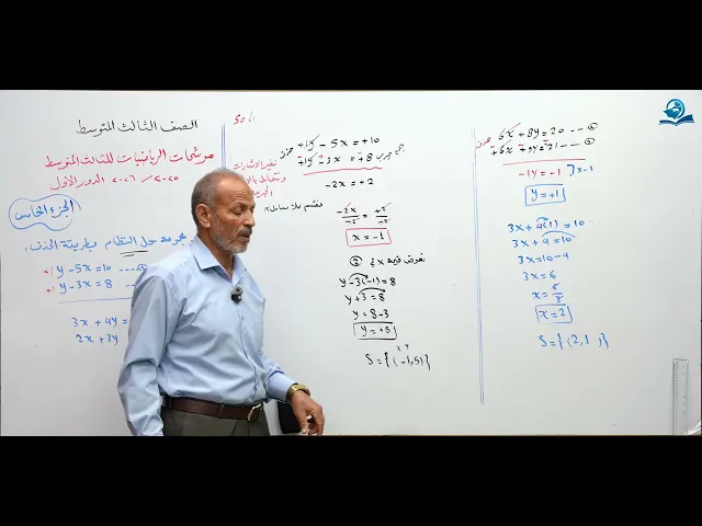 مرشحات رياضيات الثالث المتوسط  2026 الجزء 5