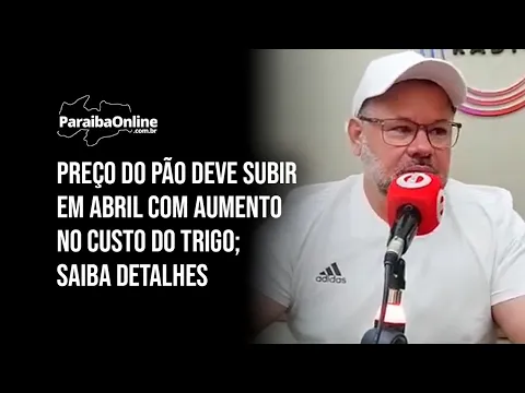 Preço do pão deve subir em abril com aumento no custo do trigo; saiba detalhes