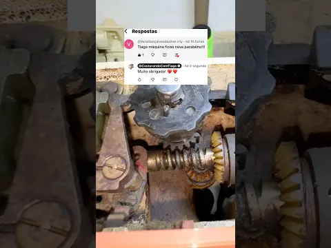 Incrível esse resultado após a limpeza da máquina de costura #dicadecostura