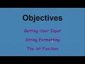 Python Tutorial For Beginners - Episode 7