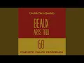 Dvorak Piano Quartet No 1 in D Major Op 23 II Theme Andantino Variations