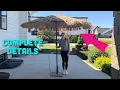 This Amazon 9ft Patio Umbrella Completely Transformed My Outdoor Space