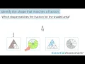 MN 5 VCMNA187 Identify the shape that matches a fraction