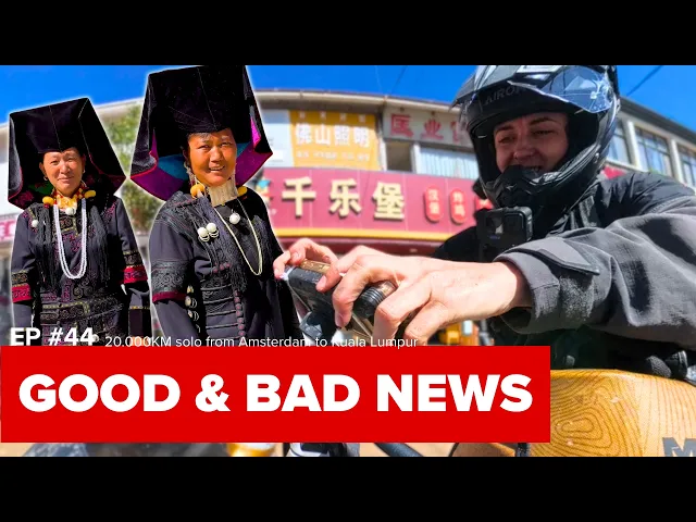 Riding through Yunnan’s Scenic Beauty and Yi Culture on a跨国摩 HOW LONG can I ride like this in BEAUTIFUL China 🇨🇳 ! S01E44