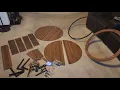 How To Assemble Curlaky Fluted Round Coffee Table With Lift Top