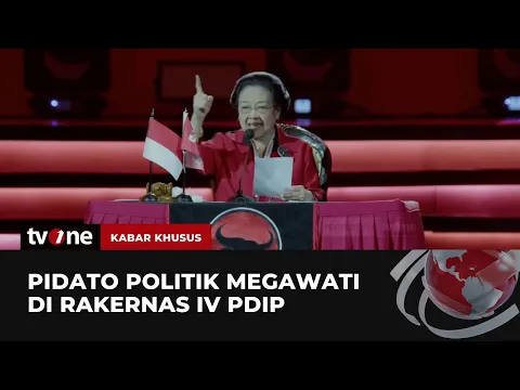 Megawati Bacakan Pidato Bertema Kedaulatan Pangan di Depan Kader, Petani dan Nelayan
