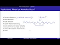 Anomaly Detection Definitions and Classic Approaches