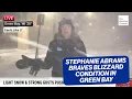 Blizzard Wallops the Midwest Meteorologist Stephanie Abrams Reports Live in Green Bay
