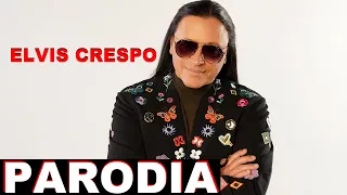 Elvis Crespo cuenta lo que pasó en el avión (Parodia)