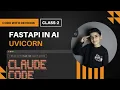 Fastapi in AI agents Full Tutorial Uvicorn
