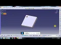How to used rectangular pattern command in catia