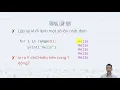 Python co ban - Bai 04 2 Vong lap for va cu phap mo rong cua ham print uCode