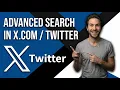 How To Use Advanced Search In X Com Twitter Easy Guide